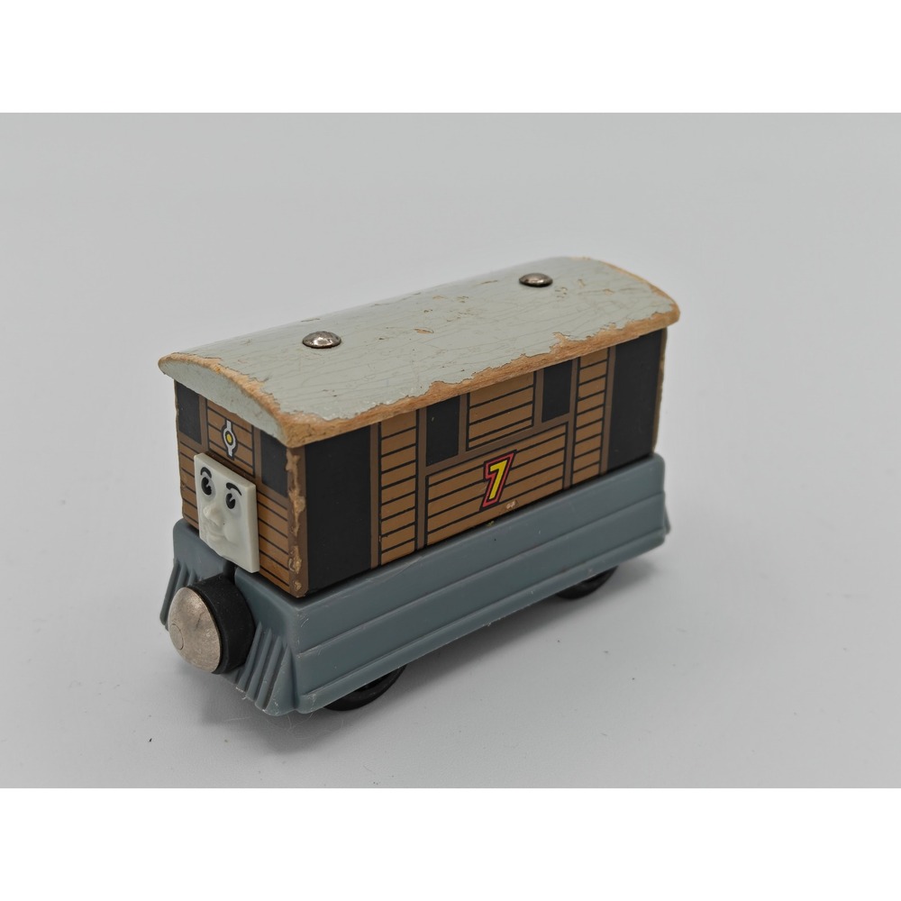 Thomas & Friends Wooden Railway Toby the Tram Engine Number 7 Learning Curve Toy